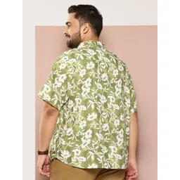 Sztori Plus Size Printed Casual Shirt image 4