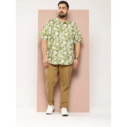 Sztori Plus Size Printed Casual Shirt image 5