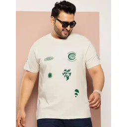 Sztori Plus Size Printed Pure Cotton T-shirt-picture-18