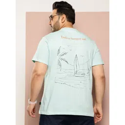 Sztori Plus Size Printed Pure Cotton T-shirt-picture-19