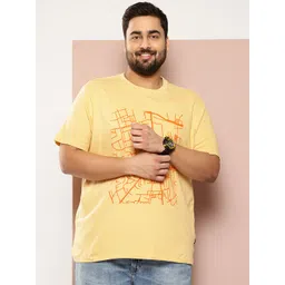 Sztori Plus Size Printed Pure Cotton T-shirt-picture-21