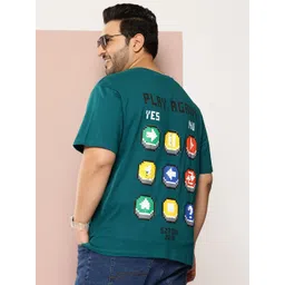 Sztori Plus Size Printed Pure Cotton T-shirt-picture-33