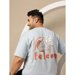 Sztori Plus Size Printed Pure Cotton T-shirt-image-38