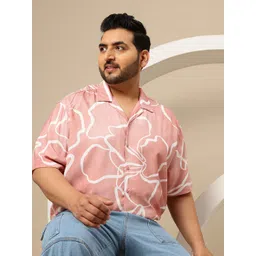 Sztori Plus Size Printed Relaxed Shirt image 1