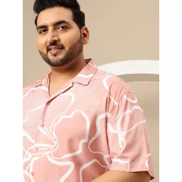 Sztori Plus Size Printed Relaxed Shirt image 5