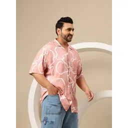 Sztori Plus Size Printed Relaxed Shirt image 2