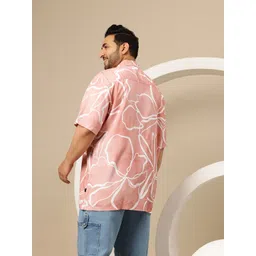 Sztori Plus Size Printed Relaxed Shirt image 3