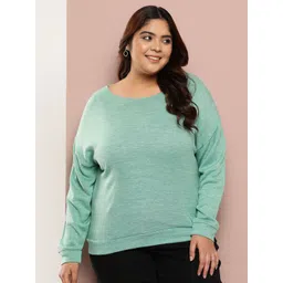 Sztori Plus Size Regular Pullover-image-18
