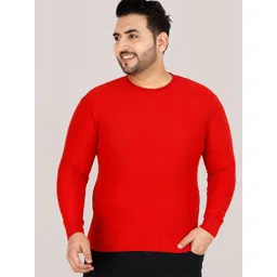 Sztori Plus Size Round Neck Pullover-image-30