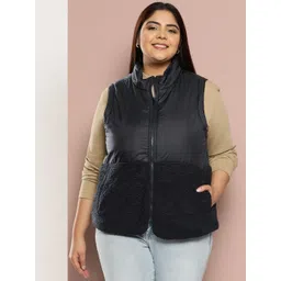 Sztori Plus Size Sleeveless Padded Jacket-picture-19