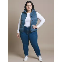 Sztori Women Hooded Solid Tailored Jacket-picture-37