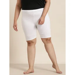 Sztori Women Plus Size High-Rise Lounge Shorts-picture-27