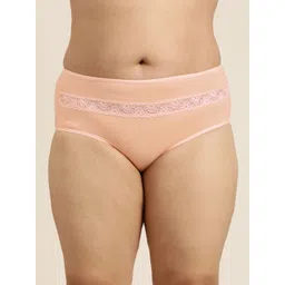 Sztori Women Plus Size Lace Detail High-Rise Hipster Brief-picture-34