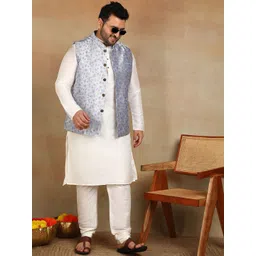 Sztori Woven Design Nehru Jacket-picture-36