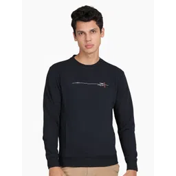 t-base Men Brand Logo Printed Round Neck Pullover-picture-34