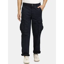 t-base Men Mid Rise Cargos Trousers-picture-41