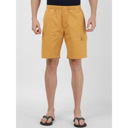 t-base Men Mid Rise Cotton Chino Shorts-picture-40