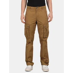 t-base Men Mid-Rise Pure Cotton Cargos Trouser-picture-32