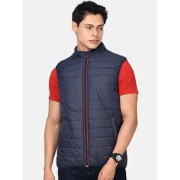 t-base Men Navy Blue  Insulator Puffer Jacket-picture-14