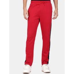 t-base Men Red Solid Track Pants-picture-29