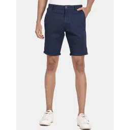 t-base Men Regular Fit Mid-Rise Shorts-picture-30