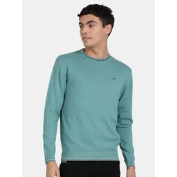 t-base Men Round Neck Cotton Pullover-picture-38