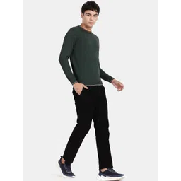 t-base Men Round Neck Cotton Pullover Sweater image 3