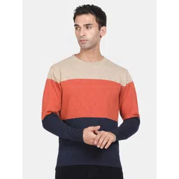 t-base Round Neck Long Sleeves Cotton Pullover-picture-30