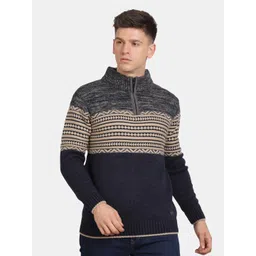t-base Self Design Long Sleeves Cotton Pullover-picture-42