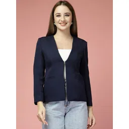 T TRYON ULTIMATE Shawl Collar Single-Breasted Tailored Fit Formal Blazers-picture-10