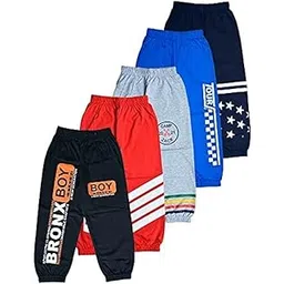 T2F Boys Regular Fit Track Pants(Pack of 5)-picture-22