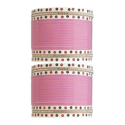 T4 JEWELS Set of 36 Gold-Plated Stone-Studded Bangle-picture-18