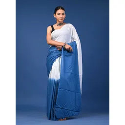 Taavi Women Tie & Dye Pure Cotton Saree-picture-31