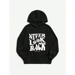 TABADTOD Kids Typography Printed Hooded Pullover Sweatshirt-picture-13