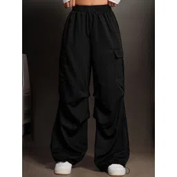 TABADTOD Women Relaxed Loose Fit Cargos Trousers-picture-14