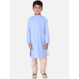 TABARD Boys Blue Kurta-picture-50