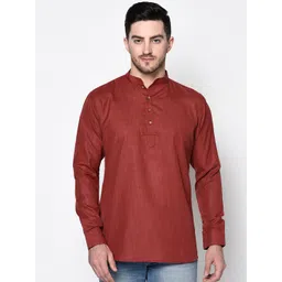 TABARD Men Solid Cotton Kurta-picture-20