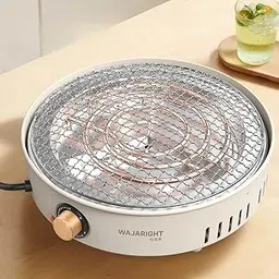 Table Grill, Auto-Thermostat Control with Overheat Protection - Space Saving- Ideal for BBQ Perfect for both Indoor & Outdoor cooking Electric Barbecue Grill-picture-16