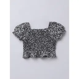 taffykids Girls Floral Print Top-picture-20
