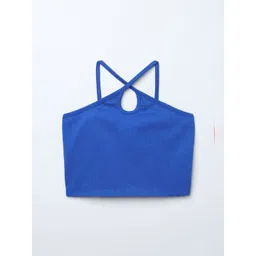 taffykids Girls Halter Neck Tank Crop Top-picture-25