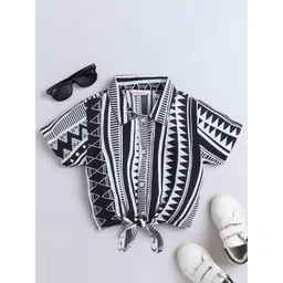 taffykids Girls Opaque Printed Casual Shirt-picture-23