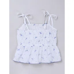 taffykids Print Cotton Peplum Top-picture-32