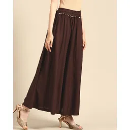 tag 7 plus Flared Palazzos image 2