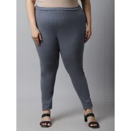 TAG 7 PLUS Women Plus Size Churidar-Length Leggings-picture-38