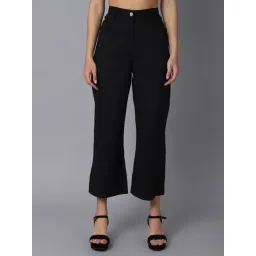 TAG 7 Black Cotton Trousers-picture-25