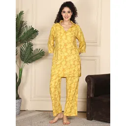 TAG 7 Floral Printed Cotton Night Suits-picture-29