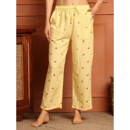 Tag 7 Lemon Cherry Cotton Lounge Pants-picture-10
