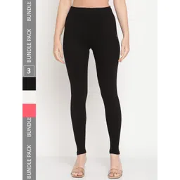 TAG 7 Pack Of 3 Ankle Length Leggings-picture-32