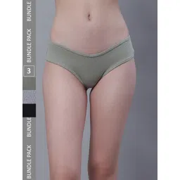 TAG 7 Pack Of 3 Low-Rise Hipster Briefs-picture-14