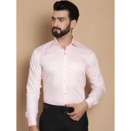 Tag 7 Pink Cotton Regular Fit Shirt-picture-39